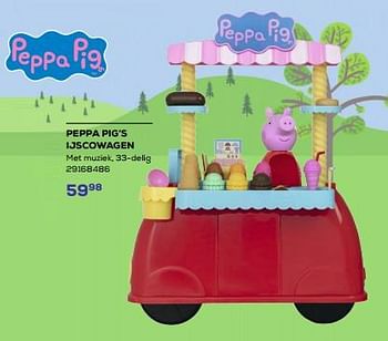 Promoties Peppa pig’s ijscowagen - Peppa  Pig - Geldig van 21/03/2023 tot 22/04/2023 bij Supra Bazar