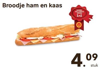 Promoties Broodje ham en kaas - Huismerk - Bon'Ap - Geldig van 15/03/2023 tot 28/03/2023 bij Bon'Ap