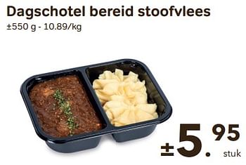 Promoties Dagschotel bereid stoofvlees - Huismerk - Bon'Ap - Geldig van 15/03/2023 tot 28/03/2023 bij Bon'Ap