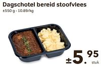 Dagschotel bereid stoofvlees-Huismerk - Bon