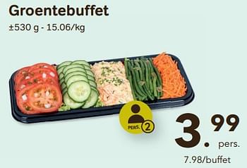 Promoties Groentebuffet - Huismerk - Bon'Ap - Geldig van 15/03/2023 tot 28/03/2023 bij Bon'Ap