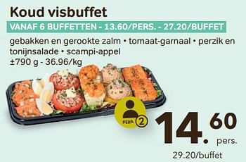 Promoties Koud visbuffet - Huismerk - Bon'Ap - Geldig van 15/03/2023 tot 28/03/2023 bij Bon'Ap