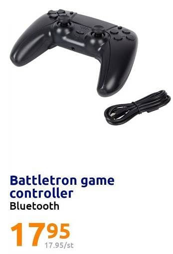 Promoties Battletron game controller - Battletron - Geldig van 22/02/2023 tot 28/02/2023 bij Action