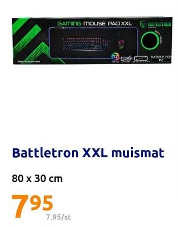 Promoties Battletron xxl muismat - Battletron - Geldig van 22/02/2023 tot 28/02/2023 bij Action