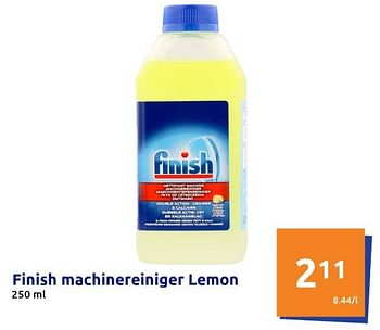 Promoties Finish machinereiniger lemon - Finish - Geldig van 22/02/2023 tot 28/02/2023 bij Action