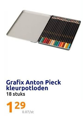 Promoties Grafix anton pieck kleurpotloden - Grafix - Geldig van 22/02/2023 tot 28/02/2023 bij Action