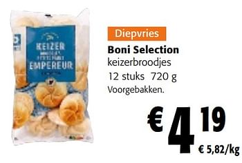 Promoties Boni selection keizerbroodjes - Boni - Geldig van 22/03/2023 tot 04/04/2023 bij Colruyt