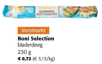 Promoties Boni selection bladerdeeg - Boni - Geldig van 22/03/2023 tot 04/04/2023 bij Colruyt
