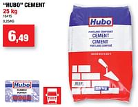Hubo cement-Huismerk - Hubo 