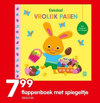 Promoties Flappenboek met spiegeltje - Huismerk - Yess - Geldig van 28/03/2023 tot 02/04/2023 bij yess!