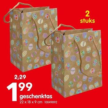 Promoties Geschenktas - Huismerk - Yess - Geldig van 28/03/2023 tot 02/04/2023 bij yess!