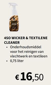 4so wicker + textilene cleaner-4 Seasons outdoor