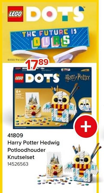 Promoties 41809 harry potter hedwig potloodhouder knutselset - Lego - Geldig van 27/03/2023 tot 16/04/2023 bij Euro Shop