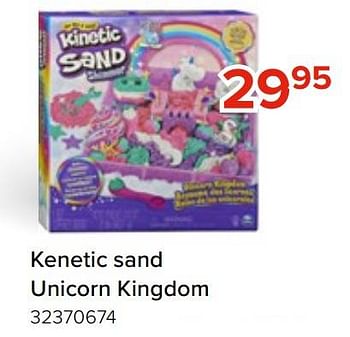 Promoties Kenetic sand unicorn kingdom - Spin Master - Geldig van 27/03/2023 tot 16/04/2023 bij Euro Shop