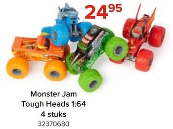 Promoties Monster jam tough heads - Monster Jam - Geldig van 27/03/2023 tot 16/04/2023 bij Euro Shop