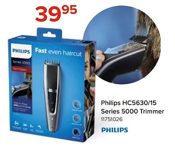 Promoties Philips hc5630-15 series 5000 trimmer - Philips - Geldig van 27/03/2023 tot 16/04/2023 bij Euro Shop