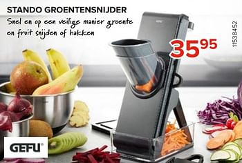 Promoties Stando groentensnijder - Gefu - Geldig van 27/03/2023 tot 16/04/2023 bij Euro Shop
