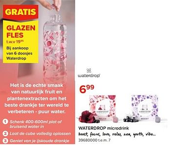 Promotions Waterdrop microdrink - Waterdrop - Valide de 27/03/2023 à 16/04/2023 chez Euro Shop