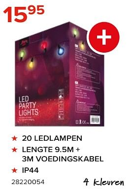 Promoties Feest verlichting - Euro Light - Geldig van 27/03/2023 tot 16/04/2023 bij Euro Shop