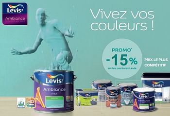 Promoties -15% sur les peintures levis - Levis - Geldig van 27/03/2023 tot 16/04/2023 bij Euro Shop