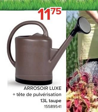 Promotions Arrosoir luxe + tête de pulvérisation - Produit Maison - Euroshop - Valide de 27/03/2023 à 16/04/2023 chez Euro Shop