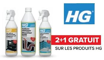 Promotions 2+1 gratuit sur les produits hg - HG - Valide de 27/03/2023 à 16/04/2023 chez Euro Shop