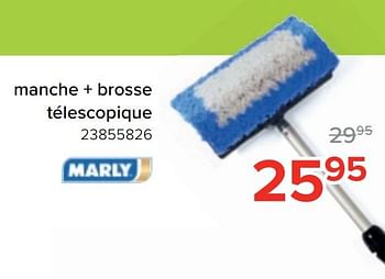Promoties Manche + brosse télescopique - Marly - Geldig van 27/03/2023 tot 16/04/2023 bij Euro Shop