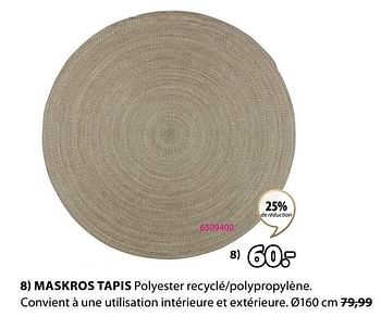 Promotions Maskros tapis - Produit Maison - Jysk - Valide de 27/03/2023 à 02/04/2023 chez Jysk