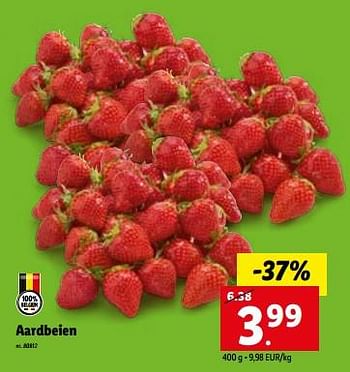 Promoties Aardbeien - Huismerk - Lidl - Geldig van 05/04/2023 tot 11/04/2023 bij Lidl