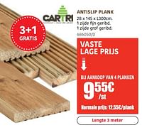Antislip plank-Cartri