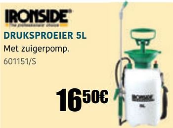 Promoties Druksproeier - Ironside - Geldig van 30/03/2023 tot 30/09/2023 bij HandyHome