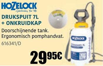 Promoties Drukspuit + onkruidkap - Hozelock - Geldig van 30/03/2023 tot 30/09/2023 bij HandyHome