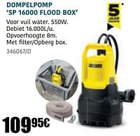 Kärcher dompelpomp sp 16000 flood box-Kärcher