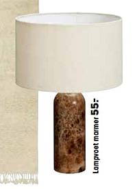 Lampvoet marmer-Huismerk - Kwantum