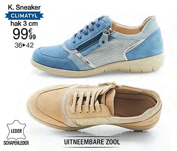 Promotions Sneaker - Produit Maison - Damart - Valide de 01/04/2023 à 15/06/2023 chez Damart