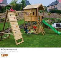 Mael full speeltoren met schommel-Huismerk - Fun