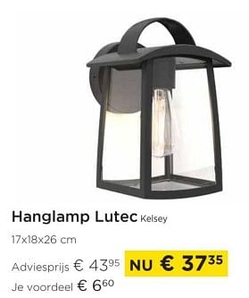 Promoties Hanglamp lutec kelsey - Lutec - Geldig van 01/04/2023 tot 30/04/2023 bij Molecule