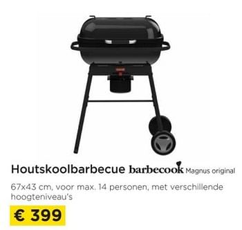 Promoties Houtskoolbarbecue barbecook magnus original - Barbecook - Geldig van 01/04/2023 tot 30/04/2023 bij Molecule