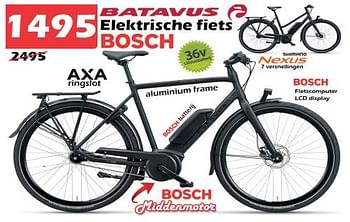 Promoties Elektrische fiets - Batavus - Geldig van 11/03/2023 tot 09/04/2023 bij Itek