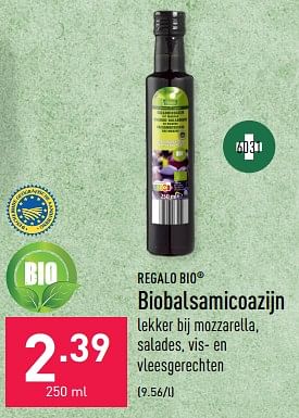 Promoties Biobalsamicoazijn - Regalo - Geldig van 12/04/2023 tot 21/04/2023 bij Aldi