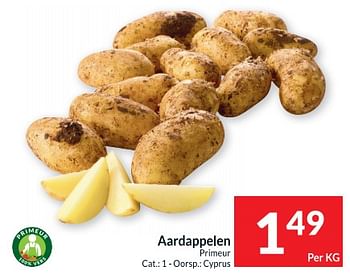 Promoties Aardappelen primeur - Primeur - Geldig van 04/04/2023 tot 10/04/2023 bij Intermarche