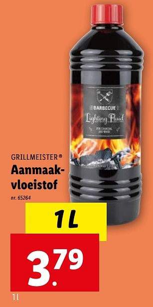 Promoties Aanmaakvloeistof - Grill Meister - Geldig van 12/04/2023 tot 18/04/2023 bij Lidl