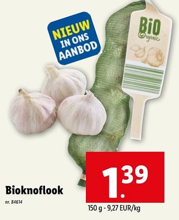 Promoties Bioknoflook - Huismerk - Lidl - Geldig van 12/04/2023 tot 18/04/2023 bij Lidl