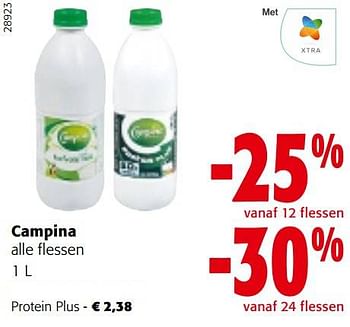 Promoties Campina protein plus - Campina - Geldig van 05/04/2023 tot 18/04/2023 bij Colruyt