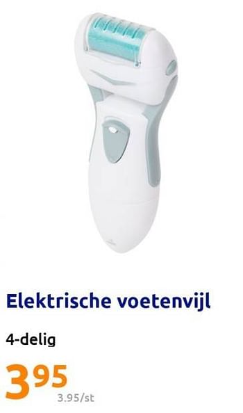 Promoties Elektrische voetenvijl - Huismerk - Action - Geldig van 04/04/2023 tot 11/04/2023 bij Action