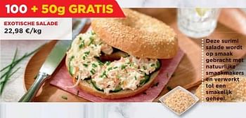 Promoties Exotische salade - Huismerk - Renmans - Geldig van 07/04/2023 tot 13/04/2023 bij Renmans