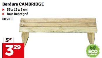 Promotions Bordure cambridge - Produit maison - Mr. Bricolage - Valide de 04/04/2023 à 16/04/2023 chez Mr. Bricolage