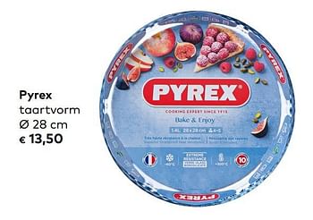 Promoties Pyrex taartvorm - Pyrex - Geldig van 29/03/2023 tot 25/04/2023 bij Bioplanet