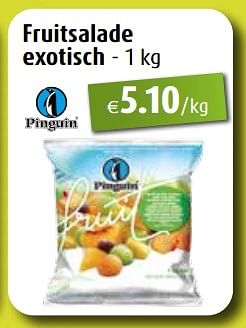 Promoties Fruitsalade exotisch - Pinguin - Geldig van 03/04/2023 tot 27/05/2023 bij Aronde