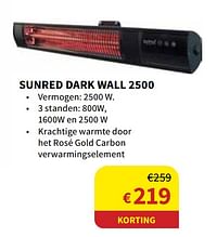 Sunred dark wall 2500-Sunred